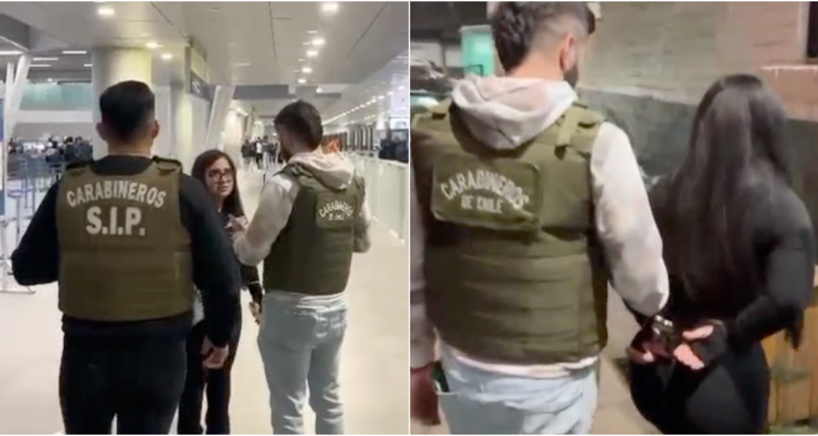 Detienen a 2 mujeres en Aeropuerto de Santiago: iban a viajar con pasajes comprados en fraude bancario