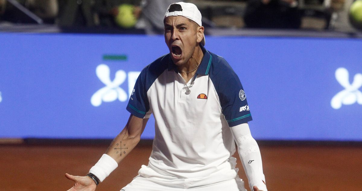 Alejandro Tabilo gritó campeón en Aix-Provence (Francia).