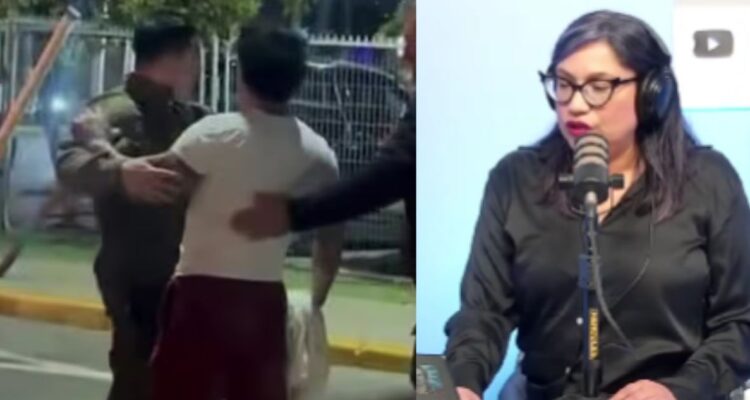 Alejandra Valle acusa “clasismo” por “Chino” Ríos “curadísimo” con Carabineros, donde no fue detenido