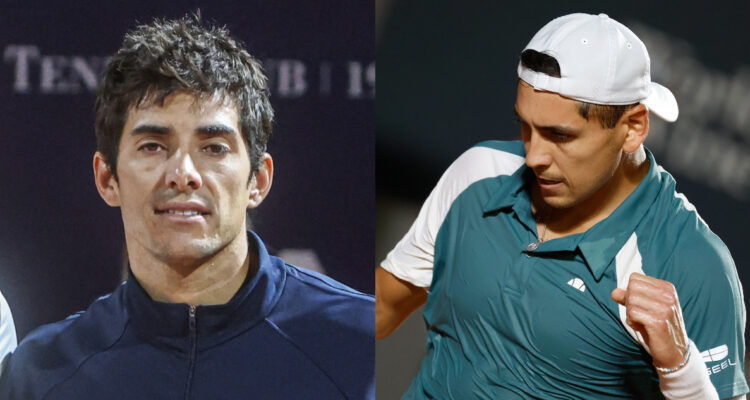 Alejandro Tabilo y Cristian Garin en foto por previa de Roland Garros 2026