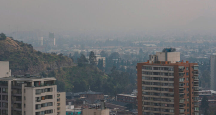 Contaminación en Santiago | Agencia UNO