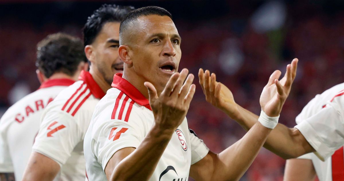 DT del Sevilla se rinde ante calidad de un incombustible Alexis Sánchez: “El jugador más importante”
