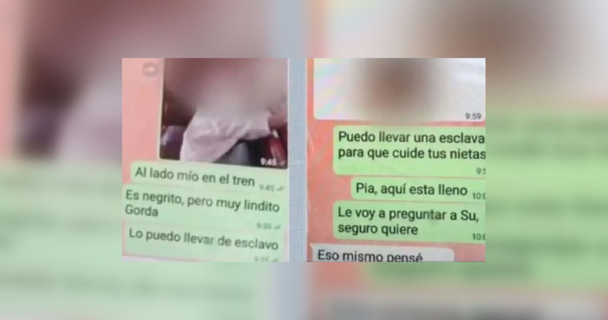 Revelan contenido de los mensajes racistas de argentino contra niño brasileño: Sujeto está retenido