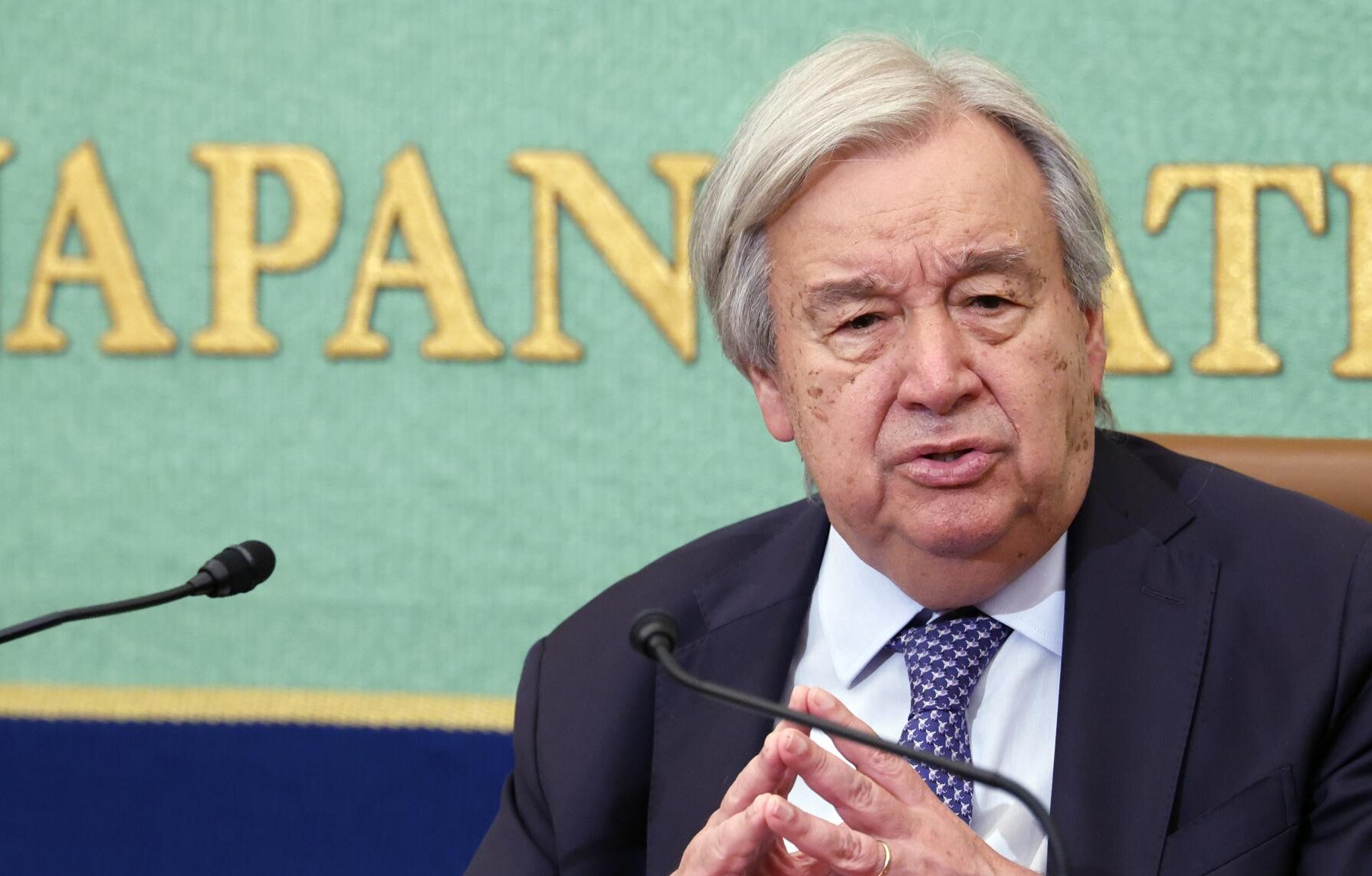 El Secretario General de la ONU, Antonio Guterres