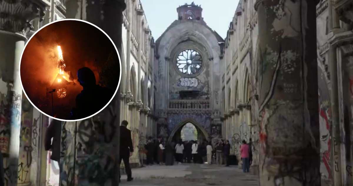 Anuncian restauración de Iglesia San Francisco de Borja quemada por encapuchados en estallido social