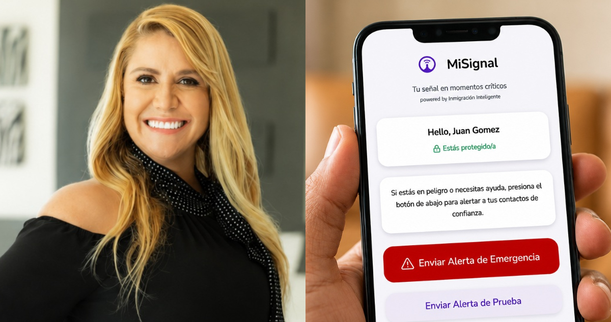 Foto de Carolina Socol, que creó la app para migrantes detenidos por ICE