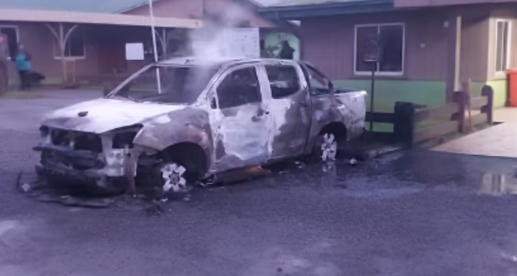 Atentado incendiario afecta a empresa en Collipulli a un día de megaoperativo en Temucuicui