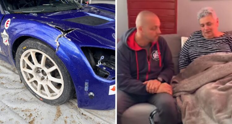 Piloto Cédric Delage atropelló a mujer en silla de ruedas durante Rally de Francia.