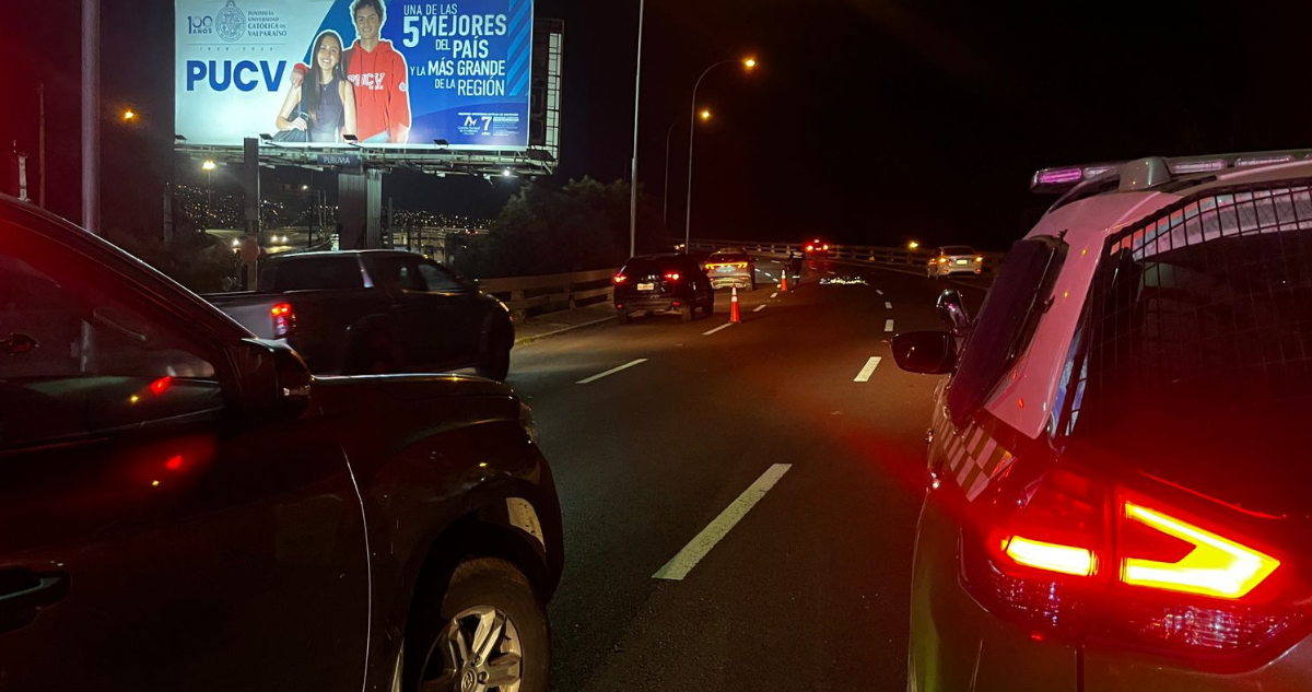 Una persona muerta deja atropello en avenida España de Viña del Mar