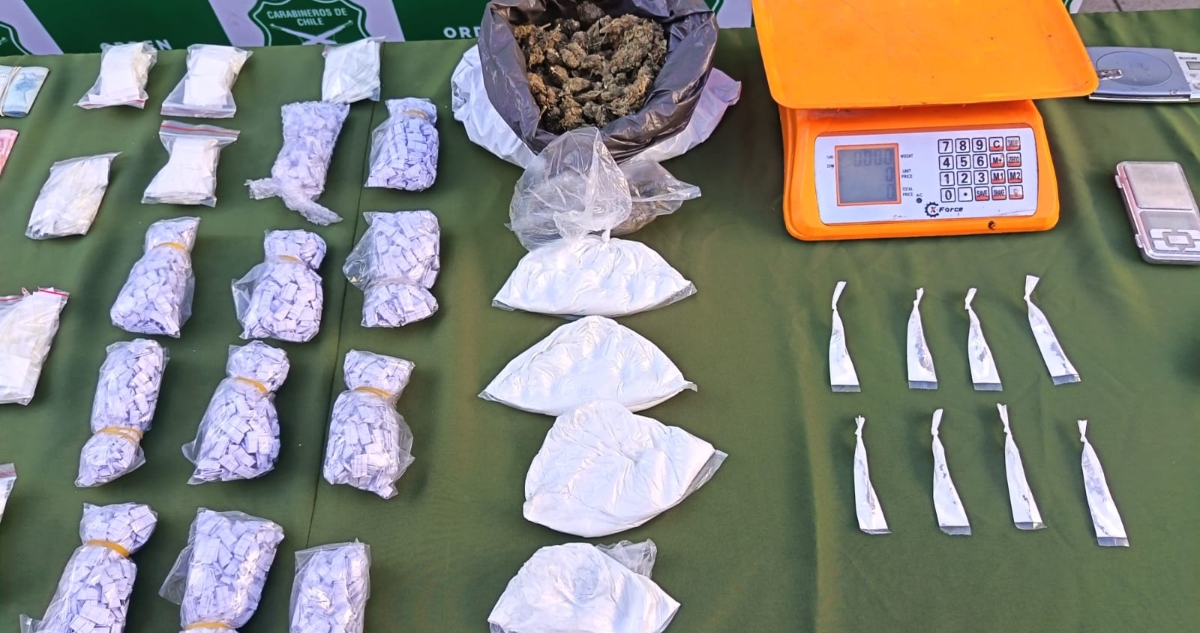 Banda usaba verdulería de fachada para vender drogas en Valparaíso