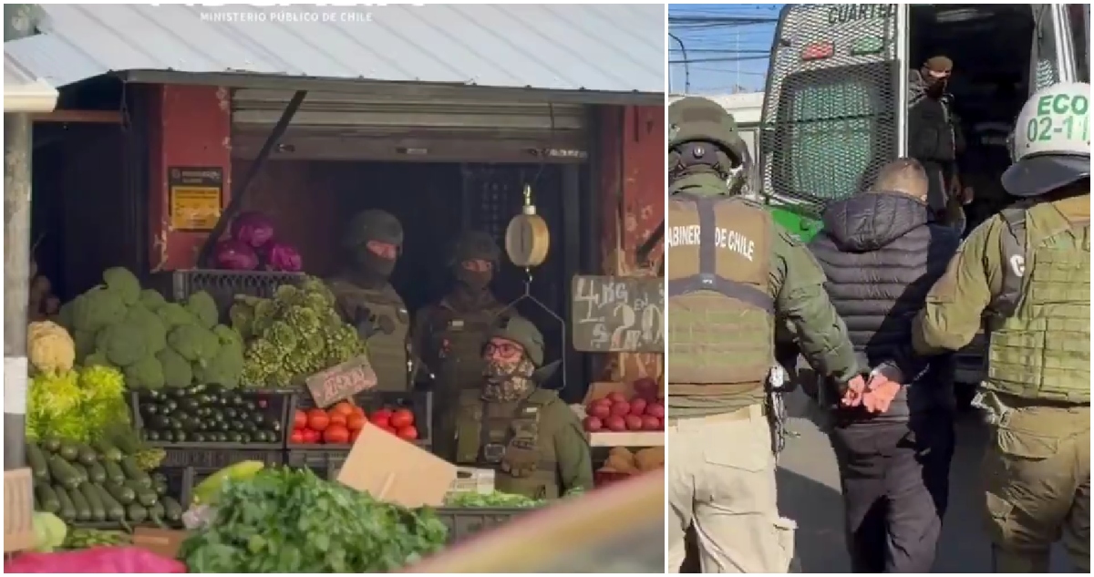 Banda usada verdulería de fachada para vender drogas en Valparaíso
