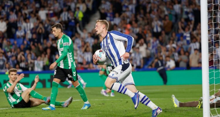 Real Sociedad y Betis igualaron en intenso duelo de LaLiga