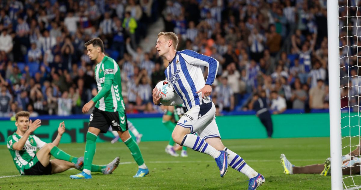Real Sociedad y Betis igualaron en intenso duelo de LaLiga