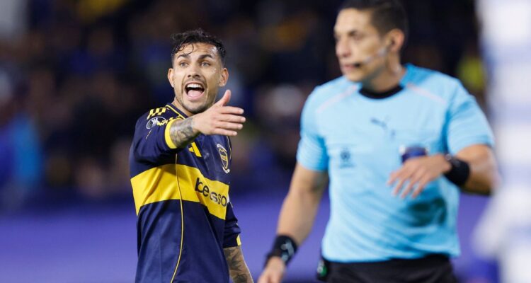 “Dejate de joder”: Paredes estalla tras mano no cobrada en favor de Boca Juniors por Copa Libertadores