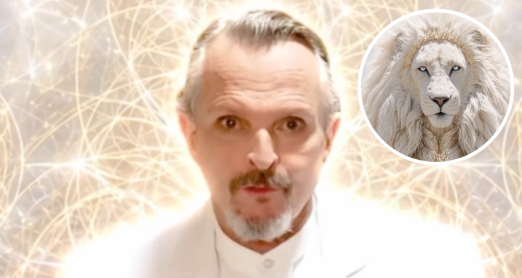 Capturas del extraño video de Miguel Bosé