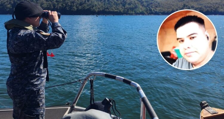 Continúa búsqueda de tripulante de lancha que cayó al mar