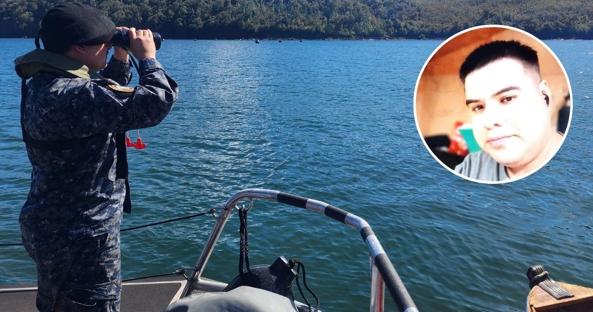 Continúa búsqueda de tripulante de lancha que cayó al mar