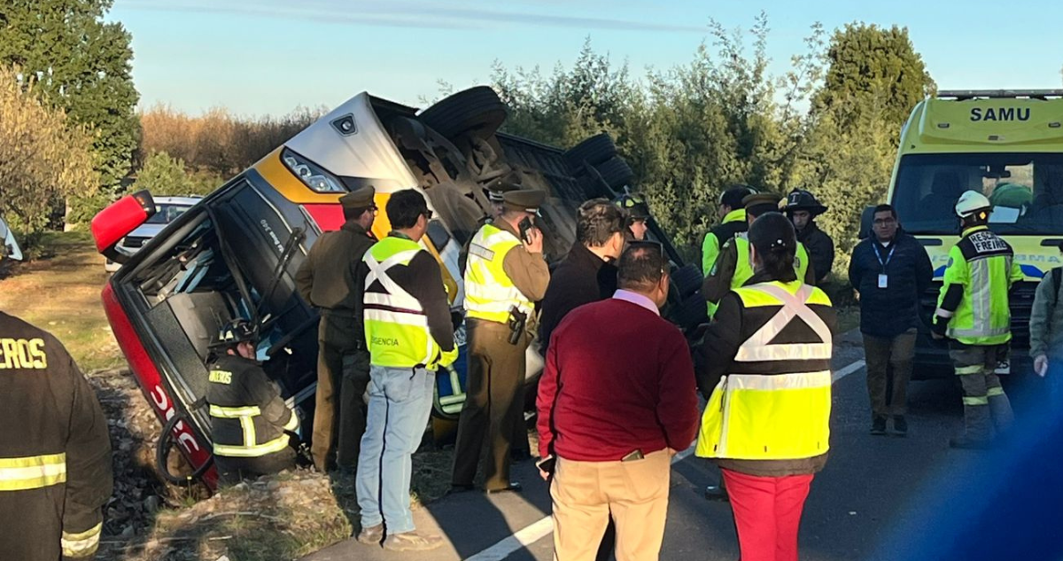 Buses Jac lamenta accidente que dejó un fallecido y diversos heridos en La Araucanía