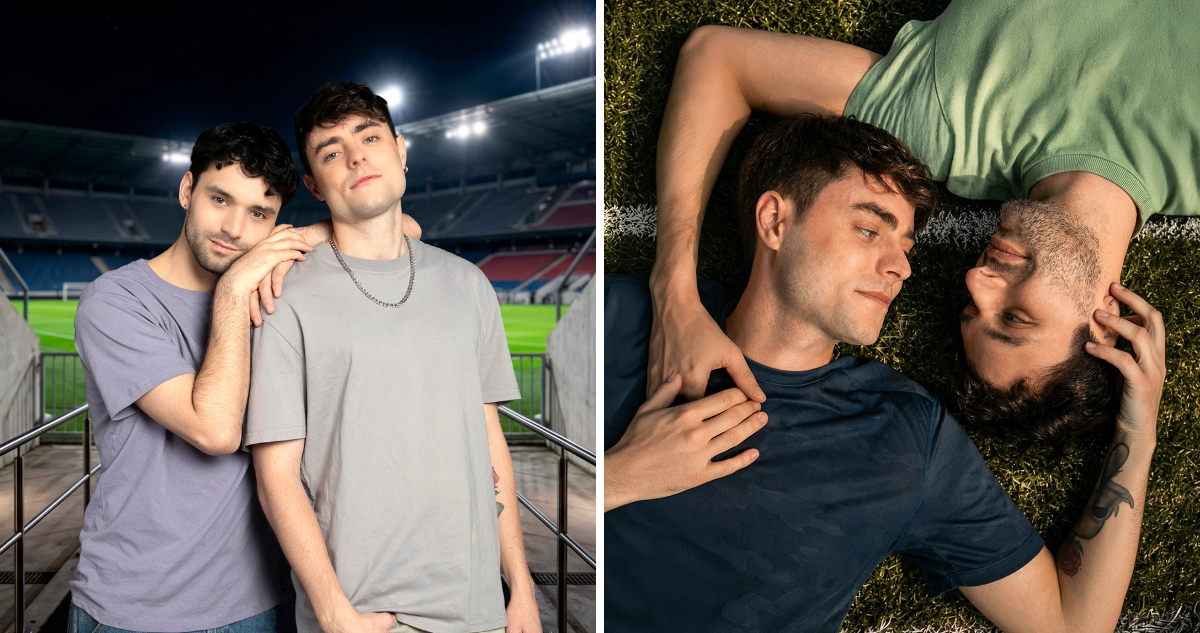 Lucas Maffei y Nicolás Zambrano en la teleserie de Canal 13 ‘Un corazón como el tuyo’