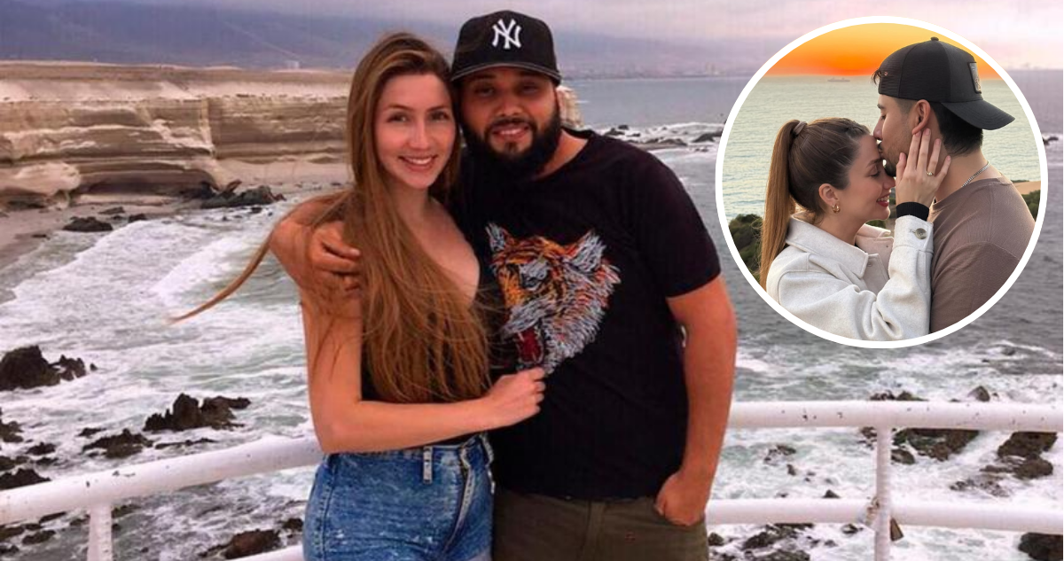 Cangri y Araceli Díaz, su expareja