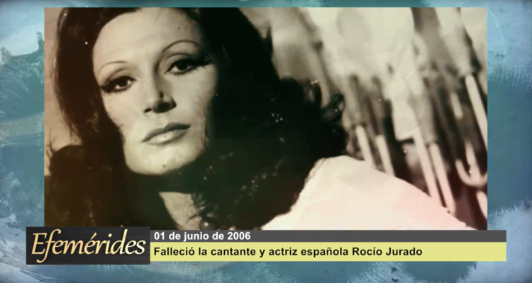 Efemérides 01 de junio de 2006: murió la cantante española Rocío Jurado