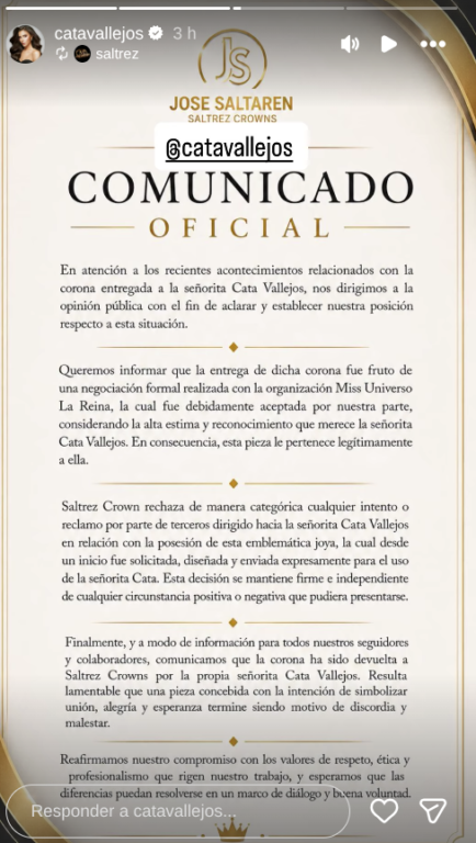 comunicado
