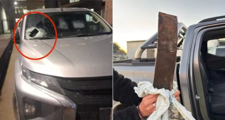 Confirman paraplejia en mujer a la que le impactó trozo de fierro en Ruta 5 Sur en Puerto Montt