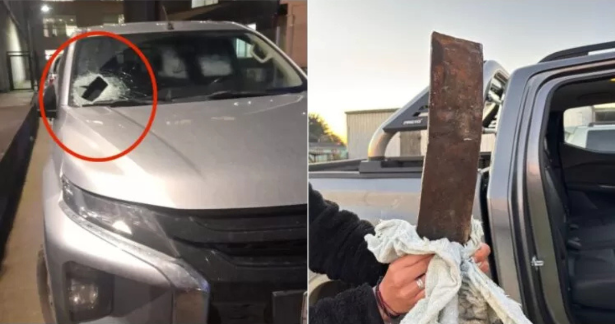 Confirman paraplejia en mujer a la que le impactó trozo de fierro en Ruta 5 Sur en Puerto Montt