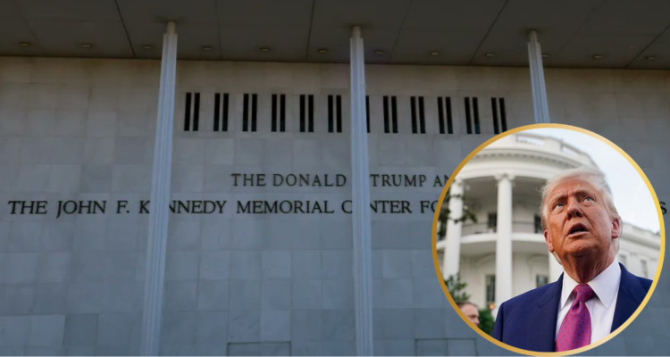 Revés para Trump: Justicia de EEUU ordena quitar su nombre del Centro Kennedy en Washington