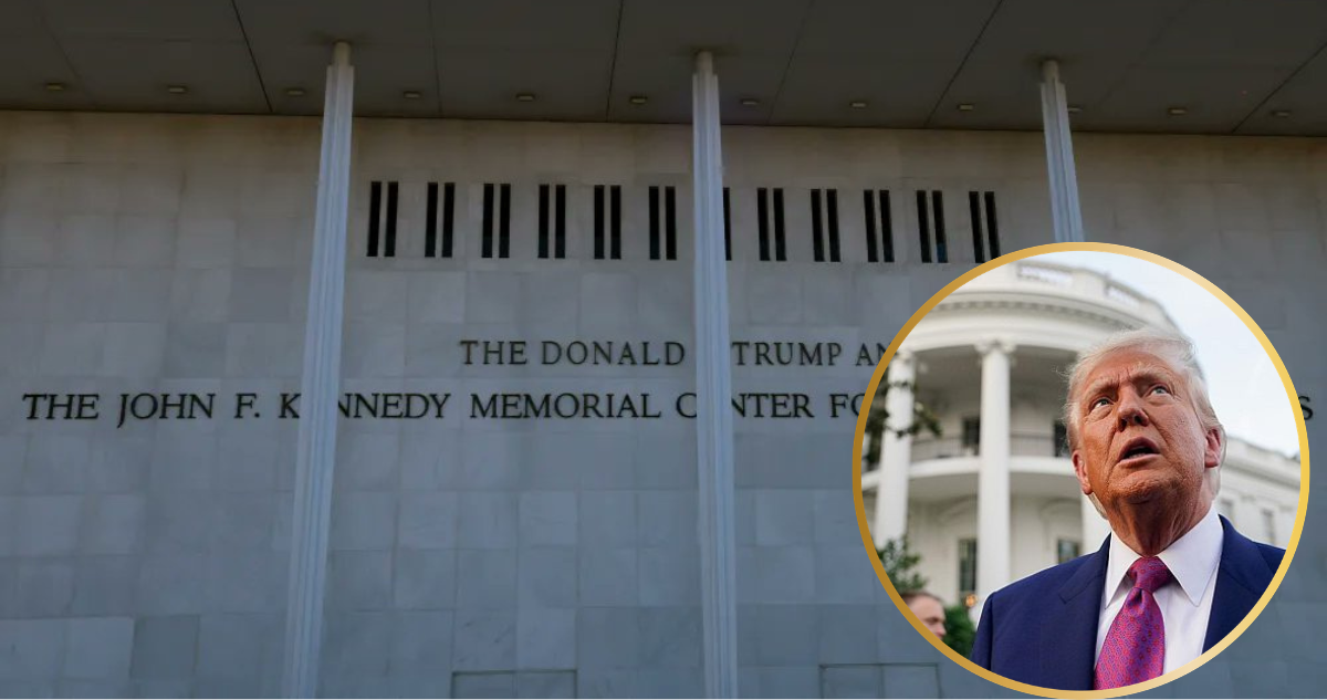 Centro Kennedy no llevará el nombre de Trump
