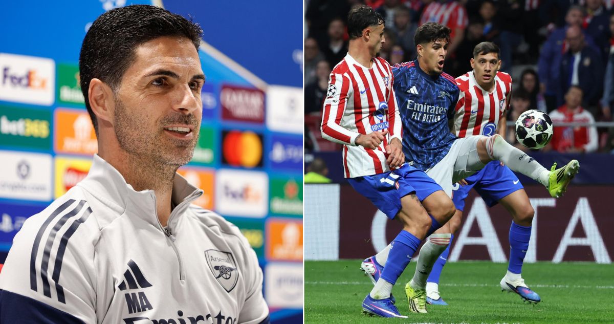 Arteta y su arenga especial para jugadores de Arsenal de cara a duelo con Atlético Madrid