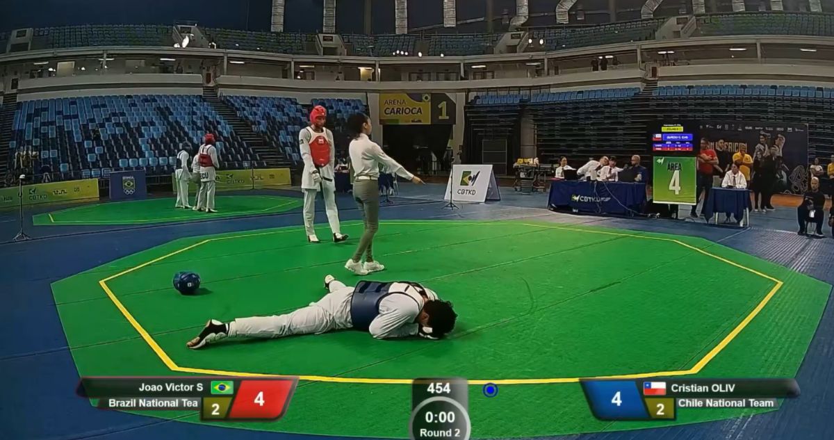 Felipe Olivera, campeón del Panamericano de Taekwondo en Brasil