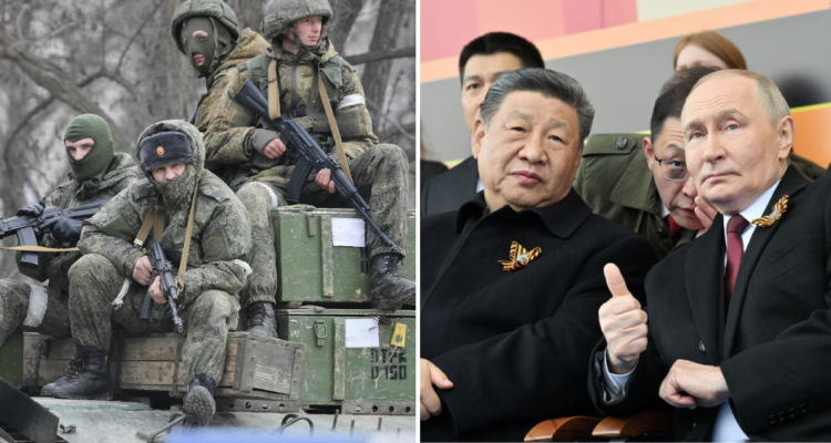China habría entrenado a soldados rusos