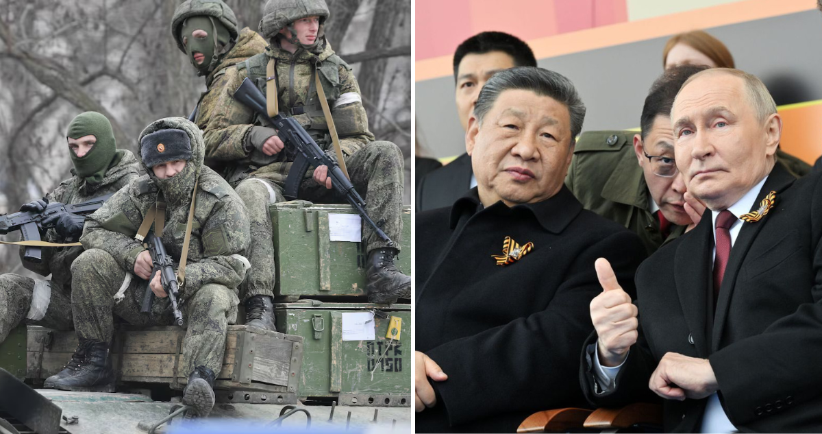 China habría entrenado a soldados rusos