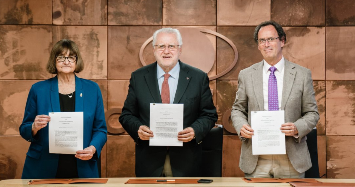 Para crear la industria del futuro: Codelco, U de Chile y PUC acuerdan levantar nuevo instituto minero