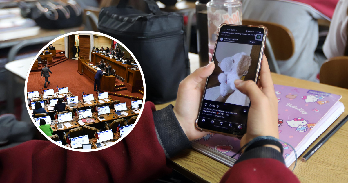 Congreso debatirá dos proyectos opuestos para limitar acceso de menores a plataformas digitales