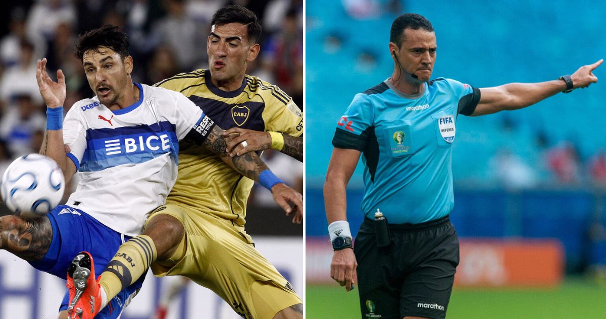 Wilmar Roldán, árbitro designado para el Boca-Católica de Copa Libertadores 2026