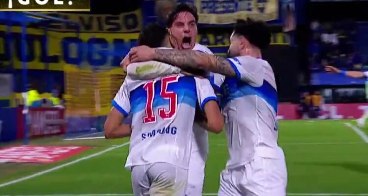 Clemente Montes aventajó a Universidad Católica ante Boca Juniors.