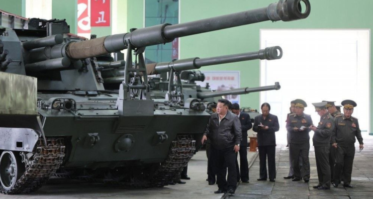 Nuevo sistema de artillería de Corea del Norte
