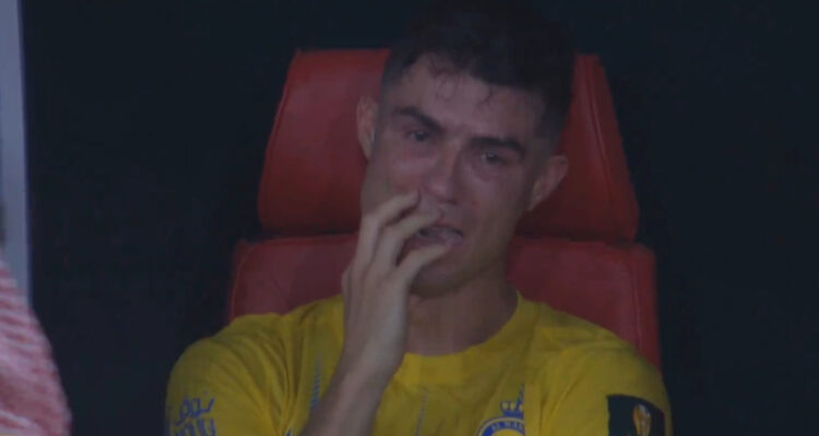 Cristiano Ronaldo en el Al Nassr Gamba Osaka de la Champions de Asia 2