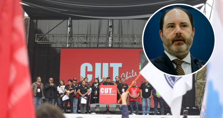 CUT/Ministro Rau | Agencia UNO (BBCL)