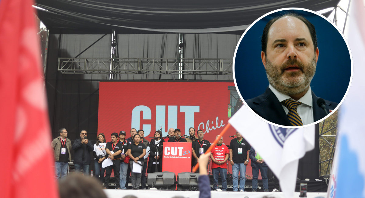 CUT/Ministro Rau | Agencia UNO (BBCL)