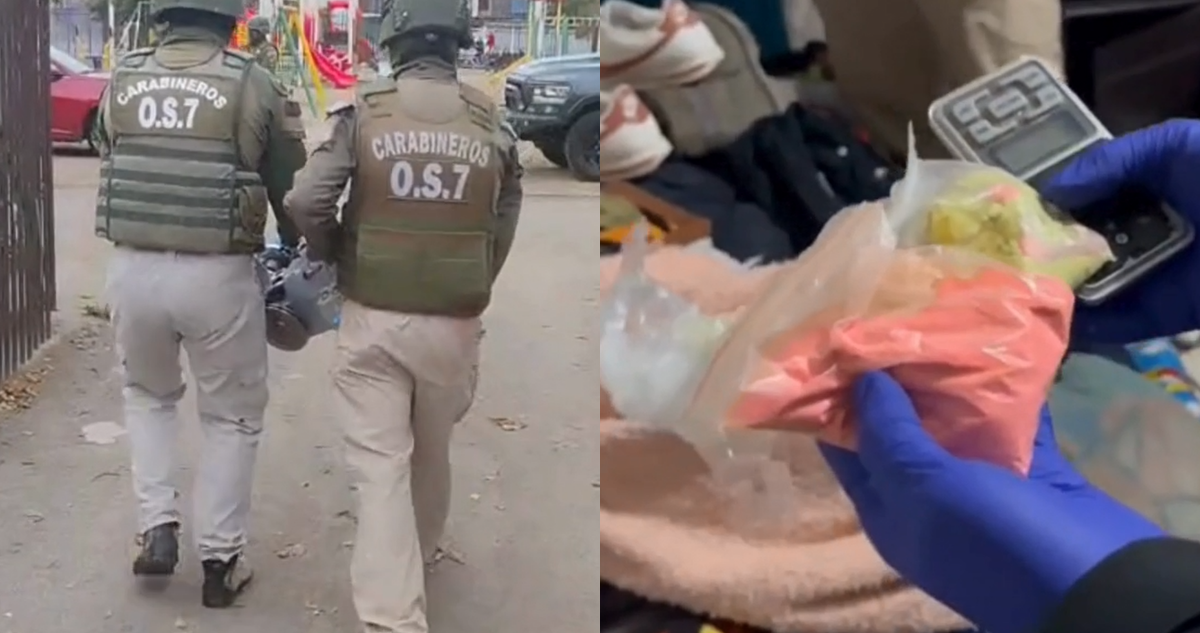 Desarticulan banda de tráfico de éxtasis con laboratorio clandestino en Quilicura: hay 5 detenidos