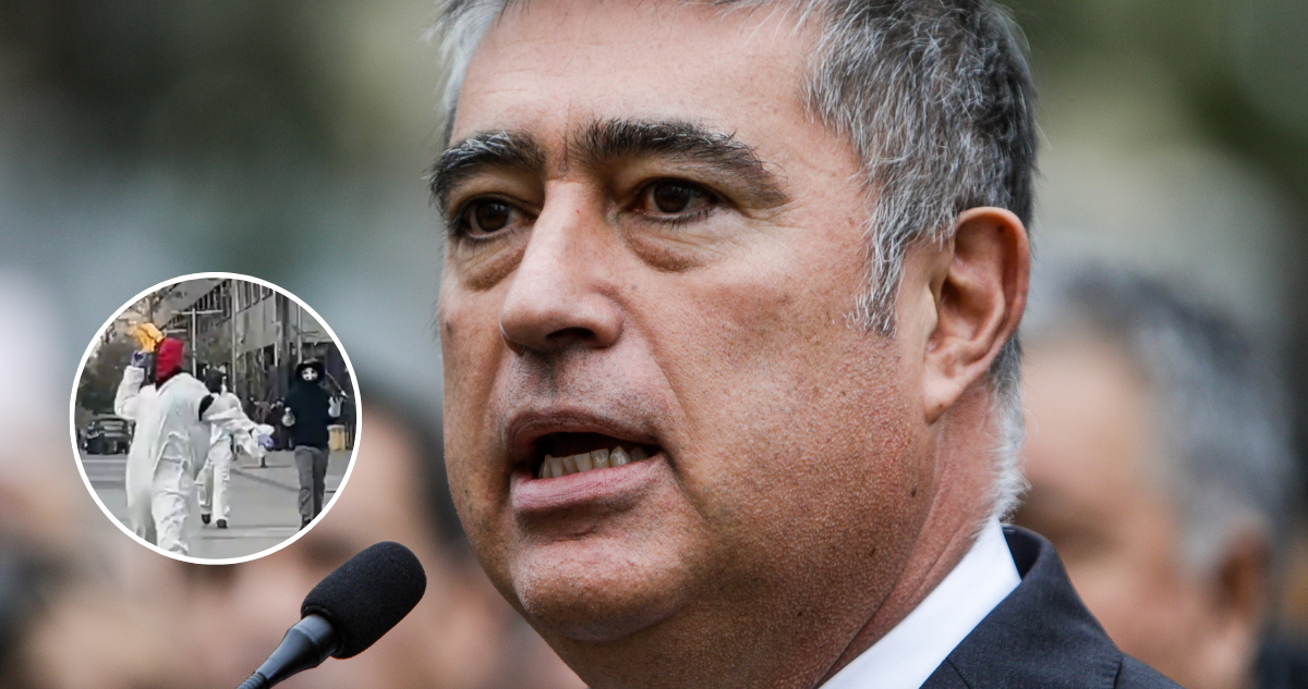 Desbordes anuncia querella tras lanzamiento de bomba molotov a periodista de Radio Bío Bío