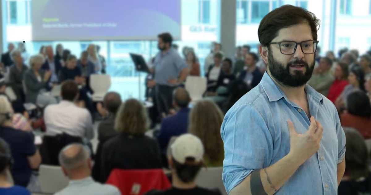 Desde Berlín: Gabriel Boric vuelve al debate con una defensa del Estado frente a las crisis económicas