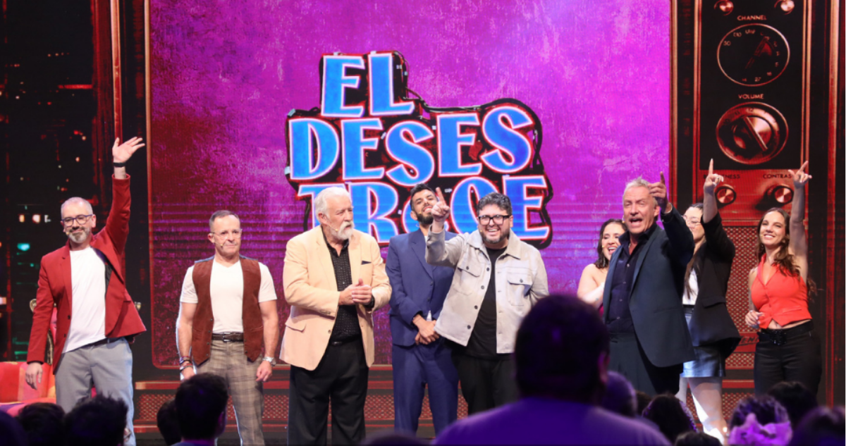 Elenco de ‘El Desestrece’ en referencia a fin del programa