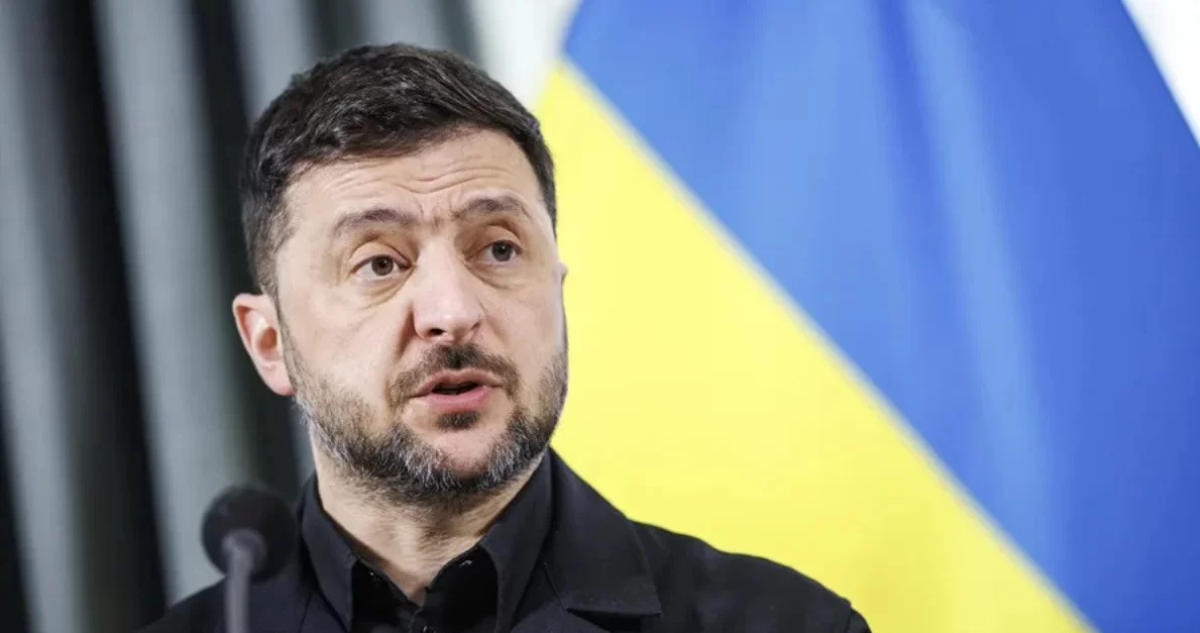 Volodimir Zelenski, presidente de Ucrania