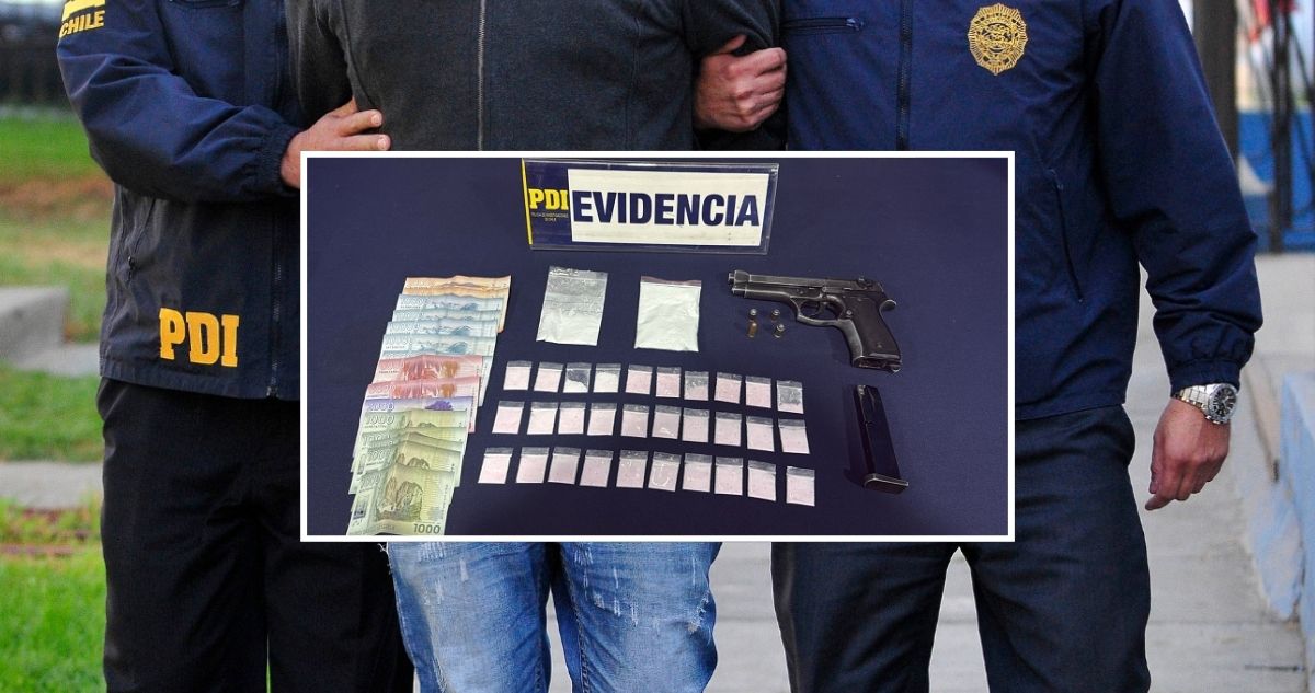 Detienen a un adulto y un menor por venta de ketamina en Calama: la ofrecían por redes sociales
