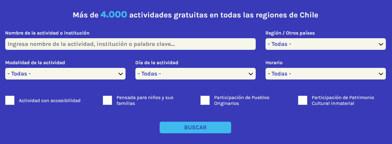 ¿Aún no sabes qué visitar? Así puedes revisar todas las actividades del Día del Patrimonio