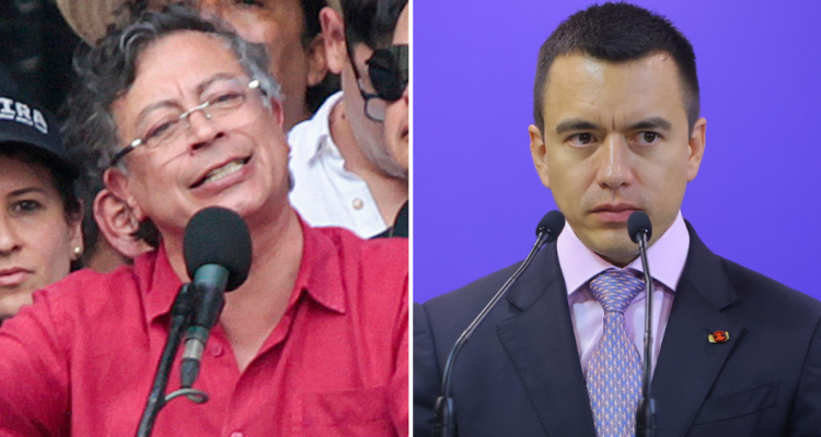 Colombia acusa a Noboa de intervencionismo electoral y de engañar sobre fin de aranceles